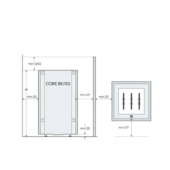 Elektryczny piec do sauny HUUM Core Black - obrazek 5