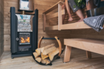 Piec opalany drewnem HARVIA PRO 20 BimSchV2 BLACK - obrazek 3
