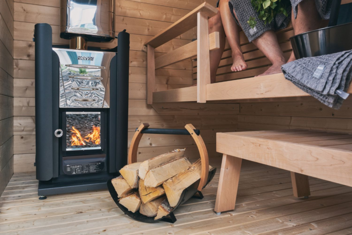 Piec opalany drewnem HARVIA PRO 20 BimSchV2 BLACK - obrazek 3