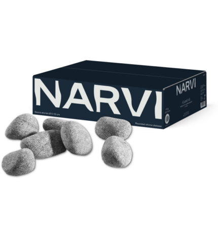 Kamienie do sauny 5-10 cm, okrągłe, do pieca 15 kg