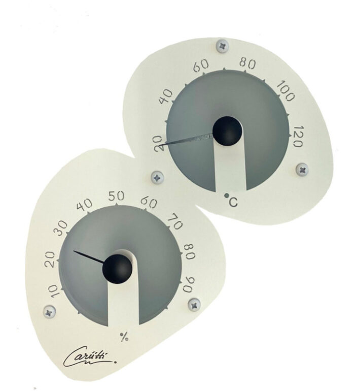 Termo-higrometr do sauny do podświetlenia  - CARIITTI - obrazek 2