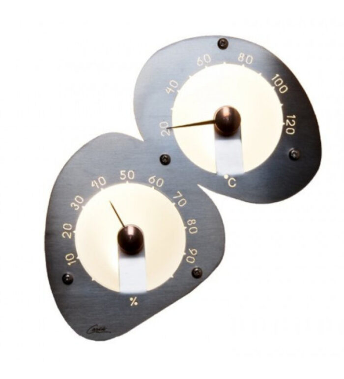 Termo-higrometr do sauny do podświetlenia  - CARIITTI - obrazek 1