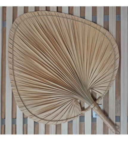 Wachlarz do sauny fińskiej duży 62 x 51cm naturalny aufguss