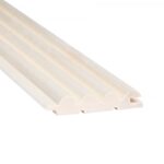 Boazeria lamelowa do sauny osika biała SRP 15x82mm