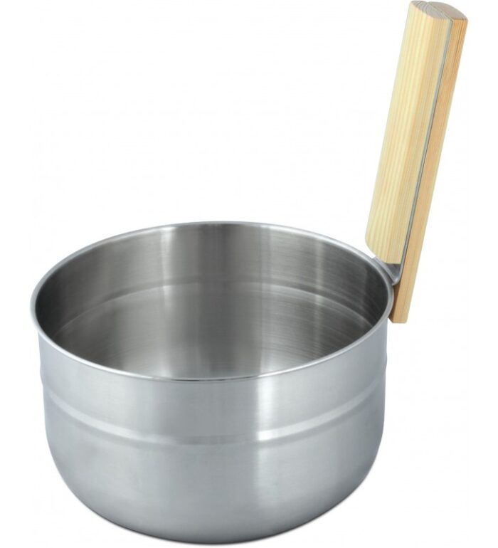 Ceber do sauny 4L - metalowy - obrazek 1