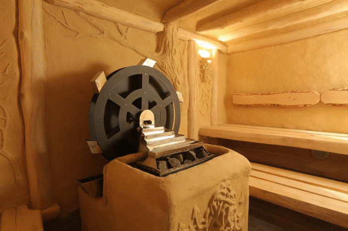 EOS Młyn wodny do sauny w zestawie z piecem 34.GM - obrazek 3