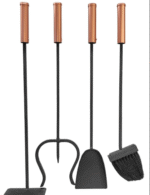 Zestaw narzędzi do czyszczenia pieca 4 szt. Modern - SAUNIA - obrazek 2