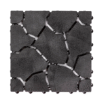 Płytka Ogrodowa Tarasowa Uni-Floor Kamień Antracyt 28x28x1,5cm – 60 szt.