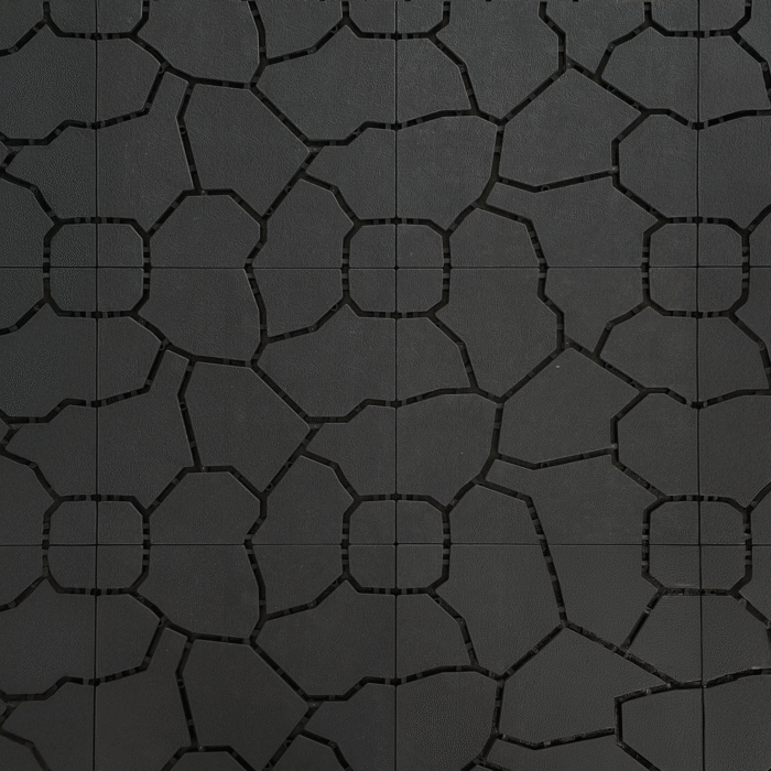 Płytka Ogrodowa Tarasowa Uni-Floor Kamień Antracyt 28x28x1,5cm – 60 szt. - obrazek 3
