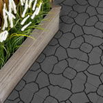 Płytka Ogrodowa Tarasowa Uni-Floor Kamień Antracyt 28x28x1,5cm – 60 szt. - obrazek 4
