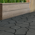 Płytka Ogrodowa Tarasowa Uni-Floor Kamień Antracyt 28x28x1,5cm – 60 szt. - obrazek 5