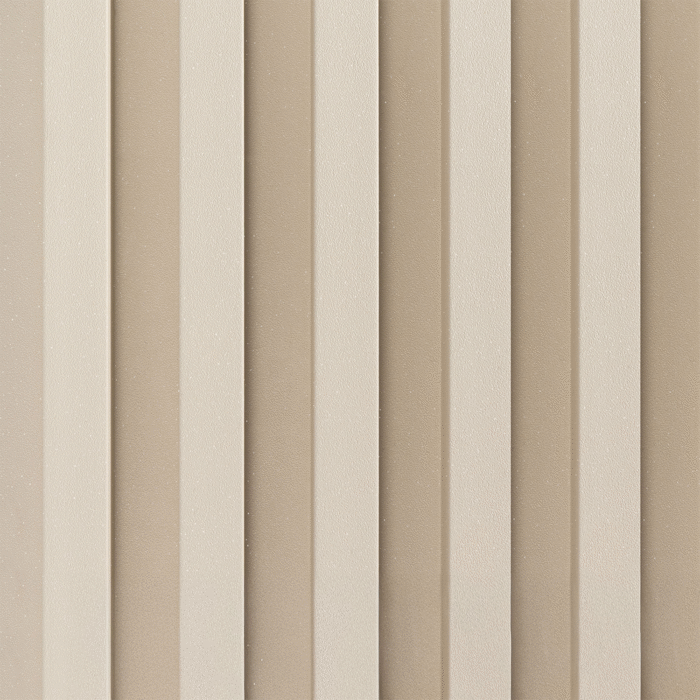 Lamele Ścienne Dekoracyjne Ecru Brokat – dł. 2,7 m - obrazek 1