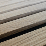 Lamele ścienne akustyczne na filcu Dąb Sonoma 2,1 x 30,5 cm – dł. 2,7 m - obrazek 4