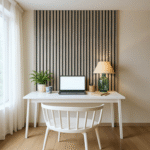 Lamele ścienne akustyczne na filcu Dąb Sonoma 2,1 x 30,5 cm – dł. 2,7 m - obrazek 5