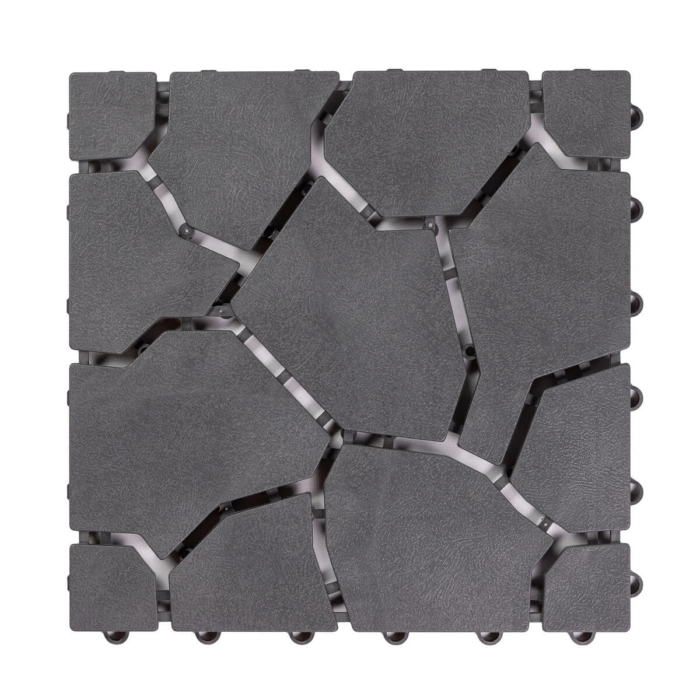 Płytka Ogrodowa Tarasowa Uni-Floor Kamień Szary 28 x 28 x 1,5 cm - obrazek 1