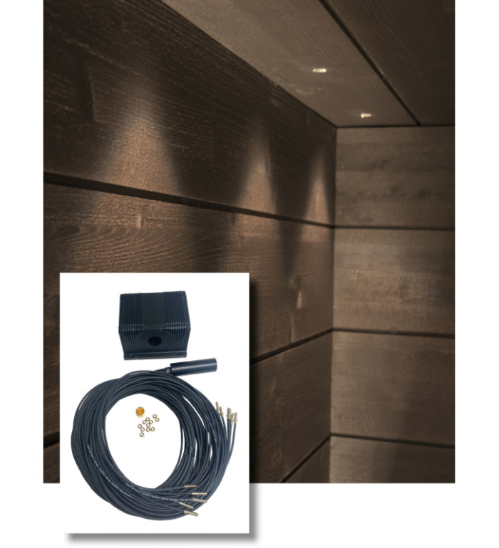 Zestaw oświetlenia sufitowego do sauny „Ceiling Pro+” CARIITTI - obrazek 1