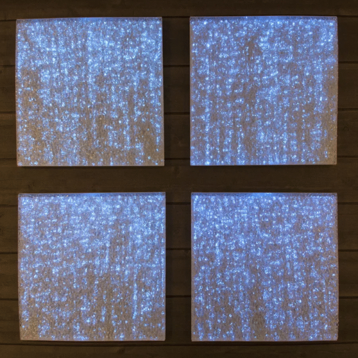 Panel z kruszonego szkła „Arktyczne Niebo” CARIITTI - obrazek 4