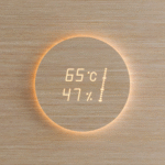 Termo-higrometr podświetlany + klepsydra - CARIITTI