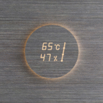 Termo-higrometr podświetlany + klepsydra - CARIITTI - obrazek 3