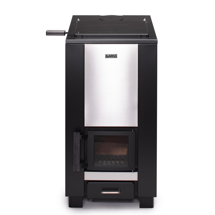 Piec opalany drewnem NARVI Steam Master - obrazek 1