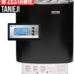 Elektryczny piec do sauny fińskiej NARVI NME w zestawie ze sterownikiem NoviCon SI-12