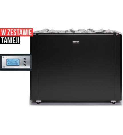 Elektryczny piec do sauny fińskiej NARVI Ultra Big w zestawie ze sterownikiem NoviCon SI-12