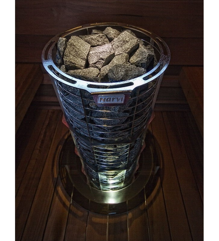 Elektryczny piec do sauny fińskiej NARVI SOFTY E w zestawie ze sterownikiem NoviCon SI-12 - obrazek 5