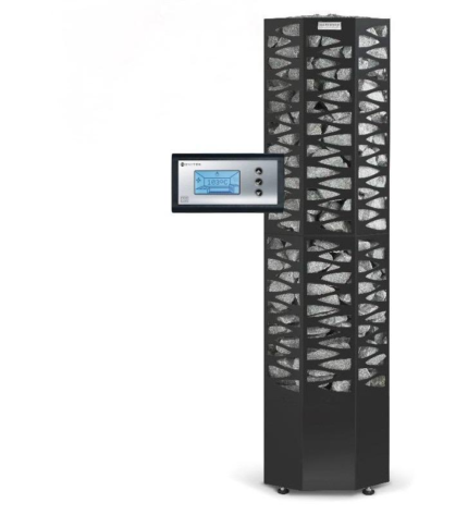 Elektryczny piec do sauny fińskiej NARVI SMOOTH E w zestawie ze sterownikiem NoviCon SI-12