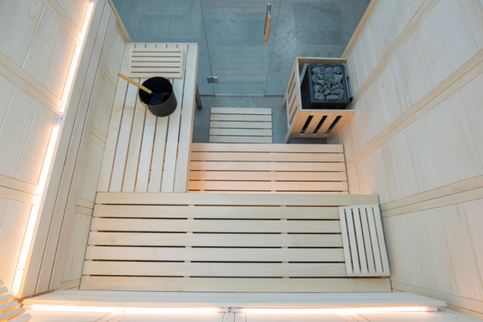 Kabina saunowa zewnętrzna HARVIA Alaska View - obrazek 4