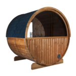 Sauna beczkowa zewnętrzna HARVIA Kaski 180 Panorama