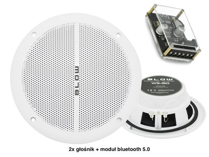 Zestaw 2x głośnik + moduł bluetooth - obrazek 2