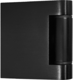 Drzwi do sauny fińskiej i łaźni parowej ISAUNA Robin M (ościeżnica aluminiowa/czarne zawiasy) - obrazek 3