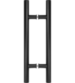 Drzwi do sauny fińskiej i łaźni parowej ISAUNA Robin M (ościeżnica aluminiowa/czarne zawiasy) - obrazek 4