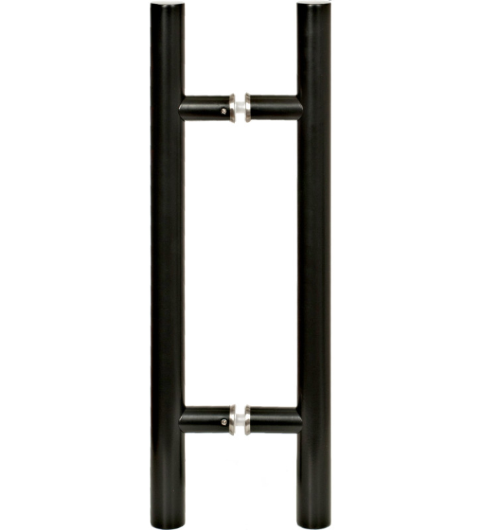 Antaba metalowa czarna do drzwi do łaźni parowej ISAUNA Premium Plus - obrazek 1