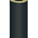 Przedłużenie komina stalowe Harvia 500 mm czarny