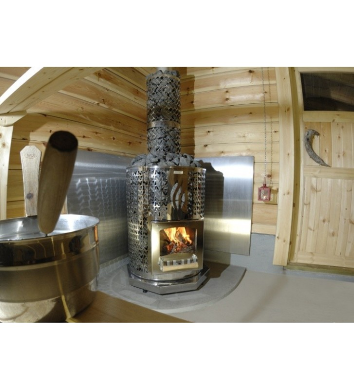 Piec opalany drewnem NARVI Stony 18 - obrazek 2