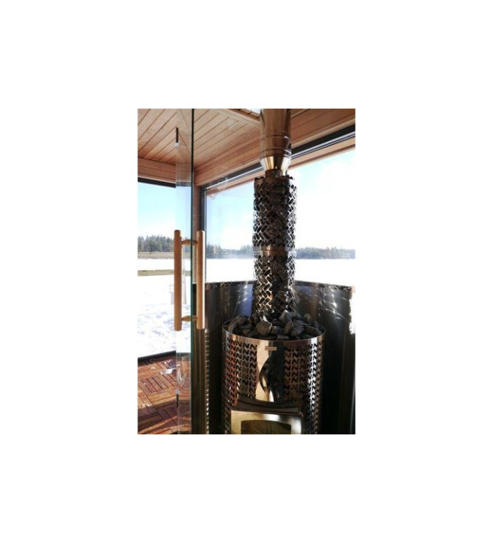 Piec opalany drewnem NARVI Stony 18 - obrazek 3