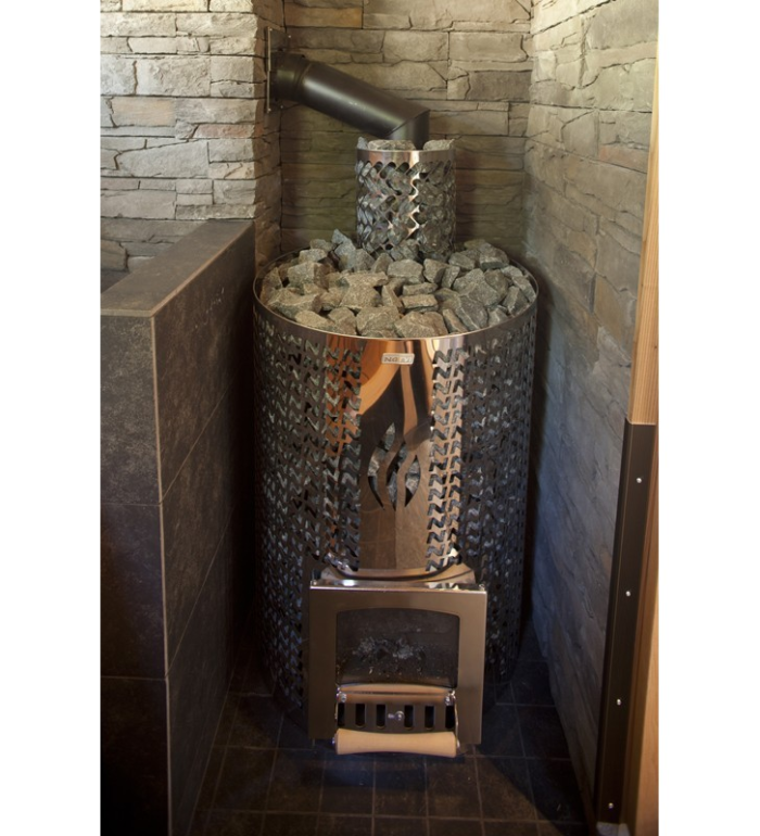 Piec opalany drewnem NARVI Stony 18 - obrazek 4