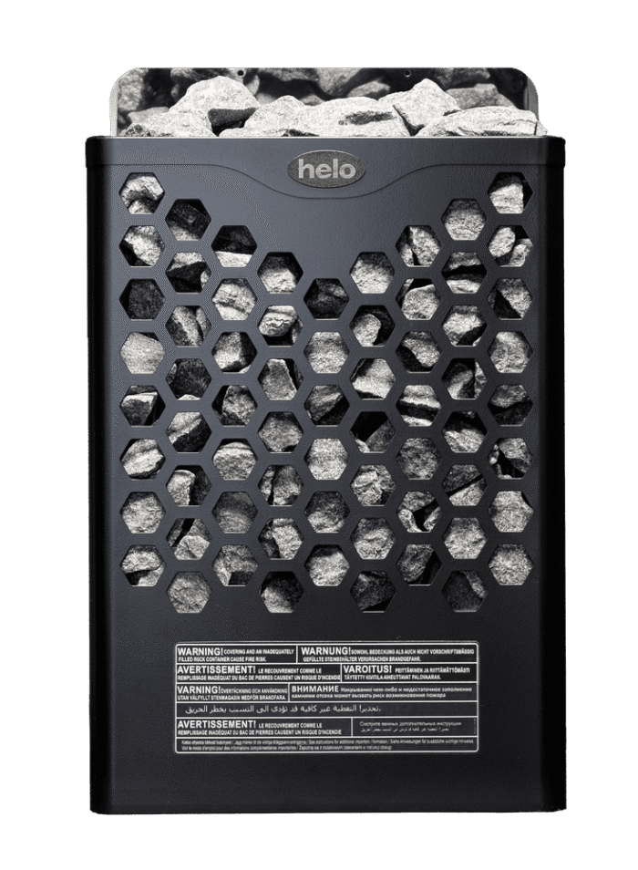 Elektryczny piec do sauny fińskiej HELO HANKO 60/80 D Chrome/Black - obrazek 2