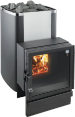 Piec opalany drewnem HELO KARHU 22 T - obrazek 4