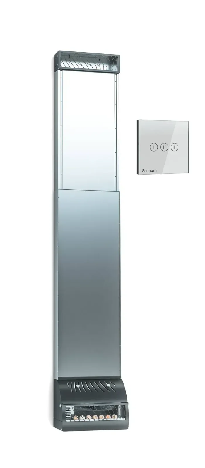 Zestaw klimatyzator SAUNUM AirSolo Wall (Base S) + pilot - obrazek 2