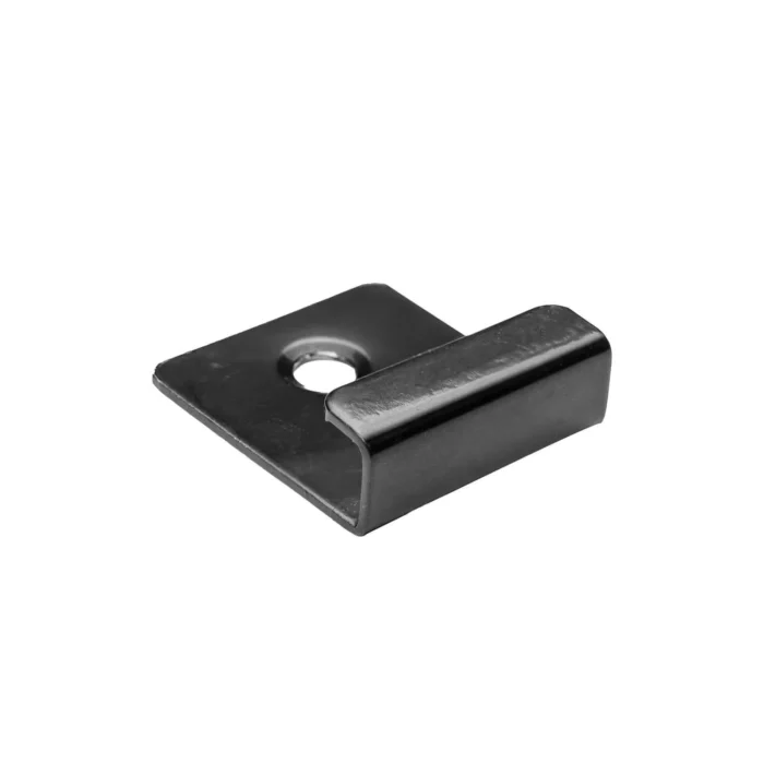 Klips Montażowy Startowy Ze Stali Nierdzewnej do deski tarasowej Solid XL + Wkręt – 10 szt. (Czarny) - obrazek 2